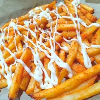 Snapdishの料理写真:baked fries 🍟|vinuさん