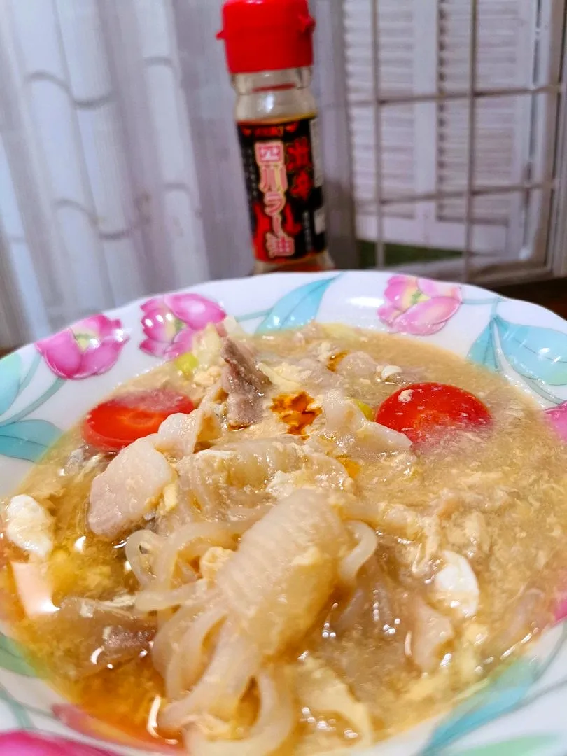 ヘルシー四川酸辣湯麺風👌グ〜です😺ゃあ😀|ペンギンさん