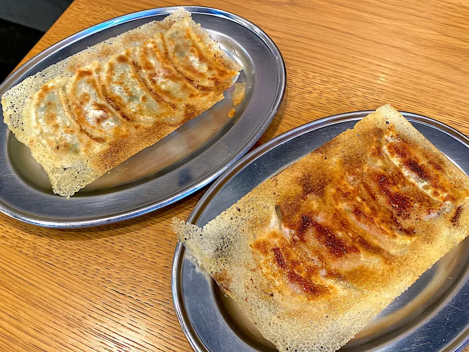 鹿児島中央　みっちー　野菜餃子と肉餃子|inokocafeさん