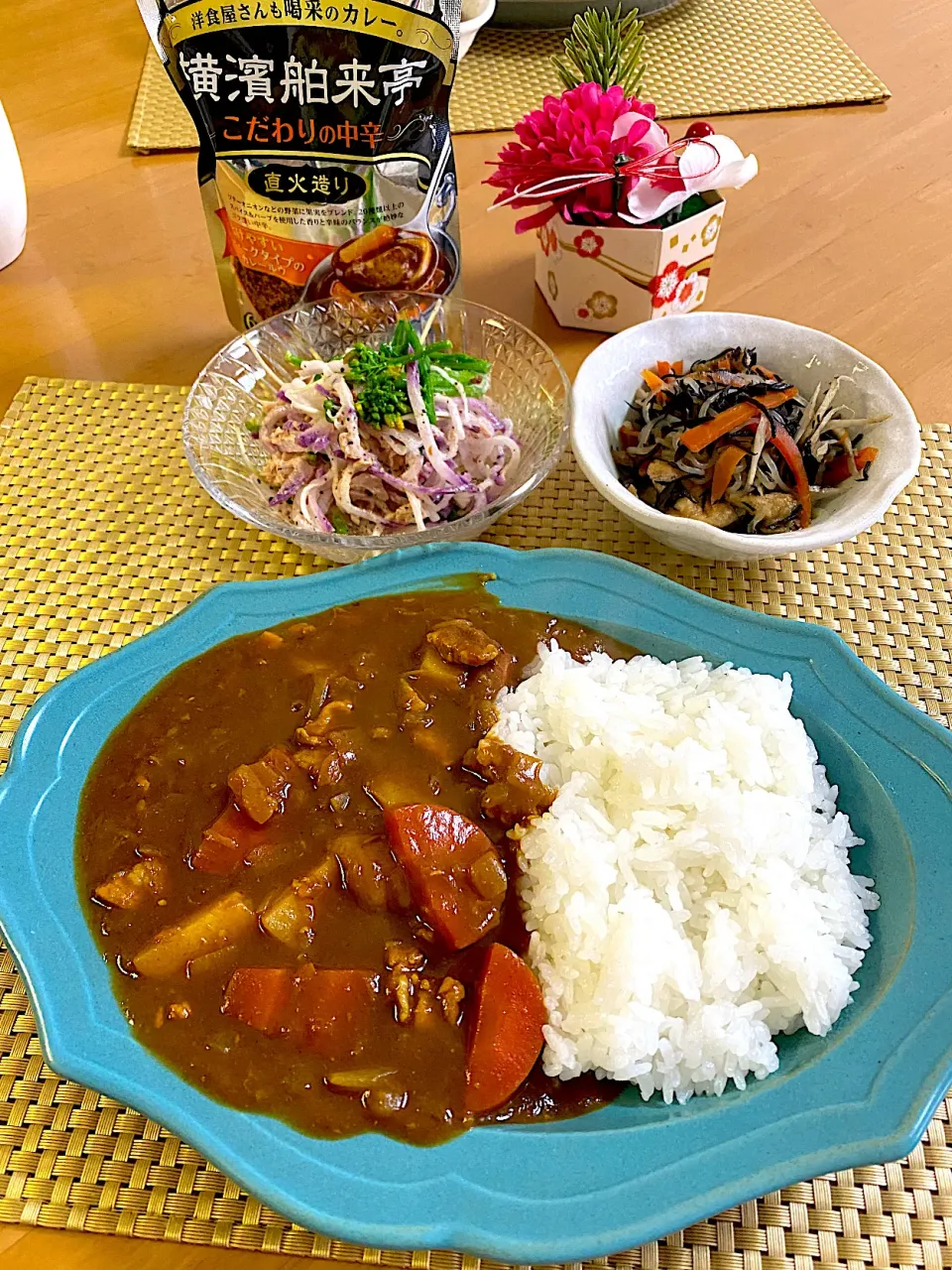 おせちもいいけど♬カレーもねっ(b´∀｀)🍛新年四日目のランチ🍽|ぽっちさん