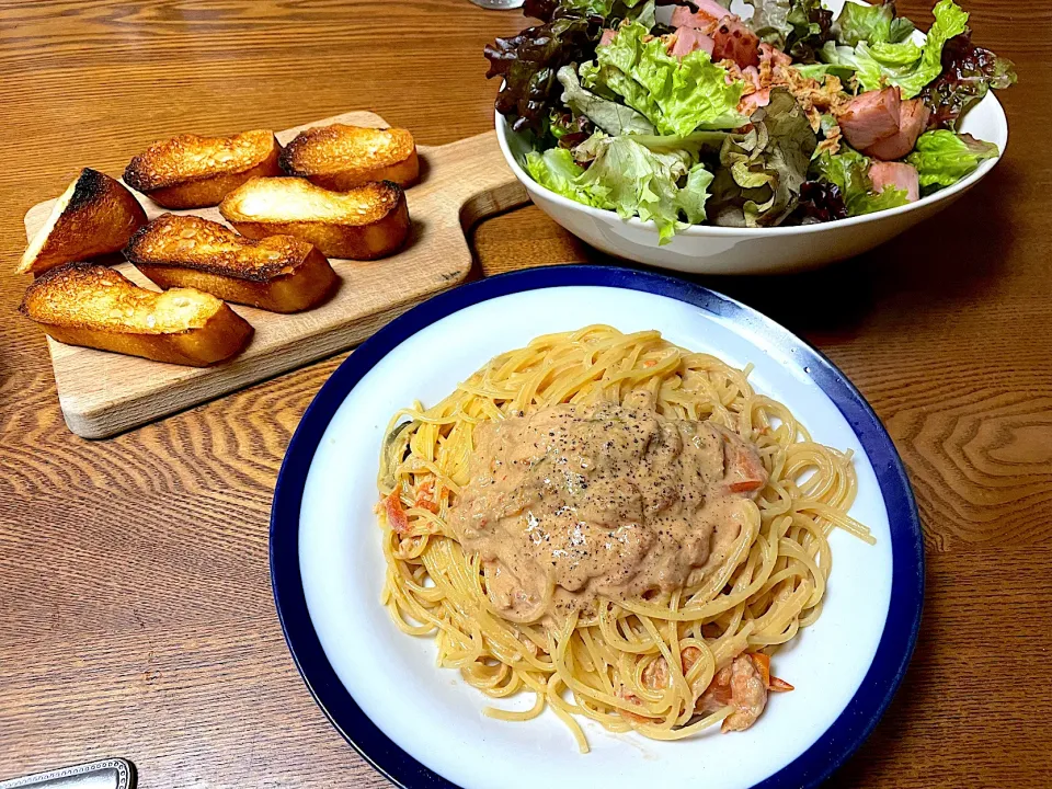 かにみそパスタ🍝|yummy tommyさん