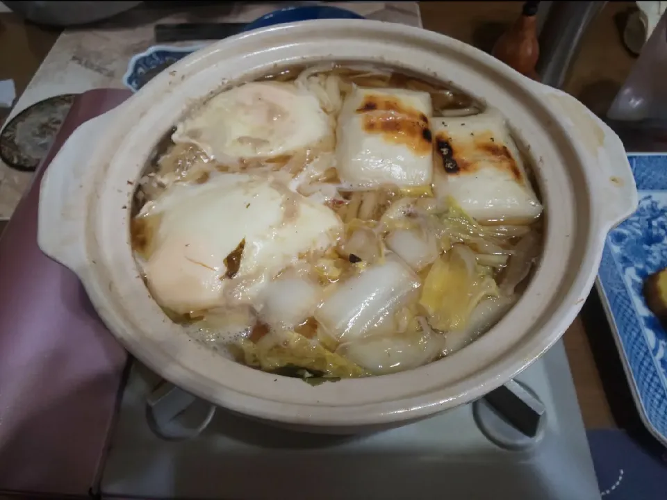 鍋焼きうどん(昼飯)|enarinさん