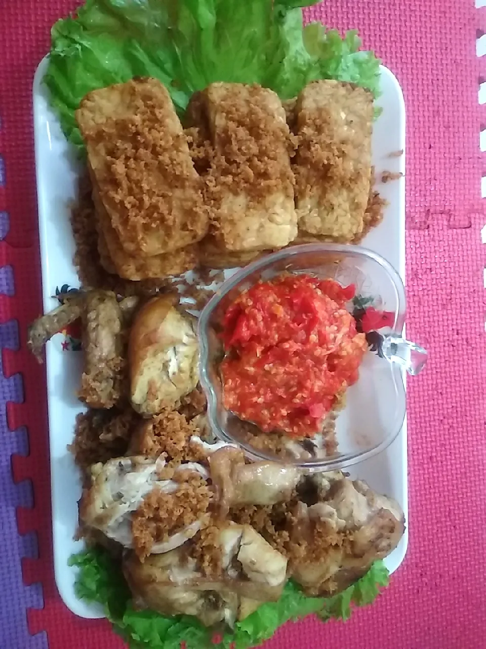 ayam geprek versi homemade|Yohana Evyさん