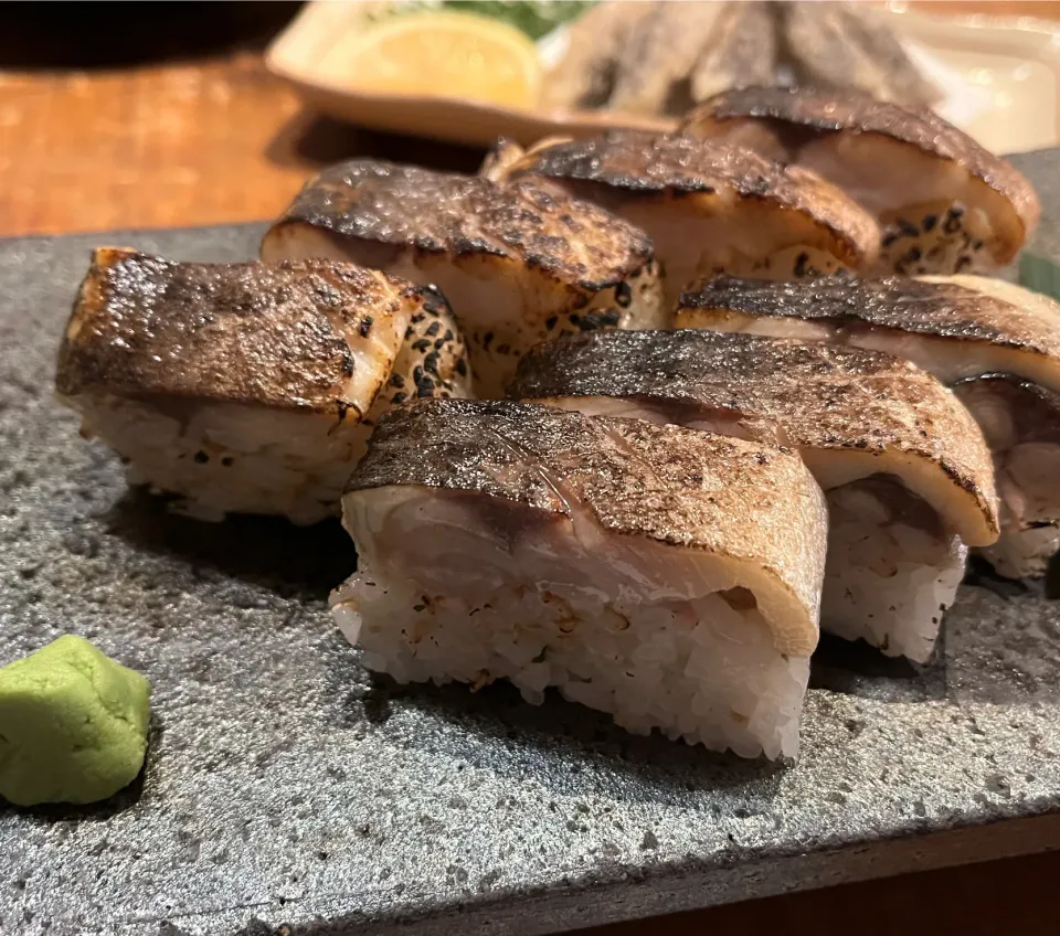 鯖の炙り棒寿司|Lenoさん