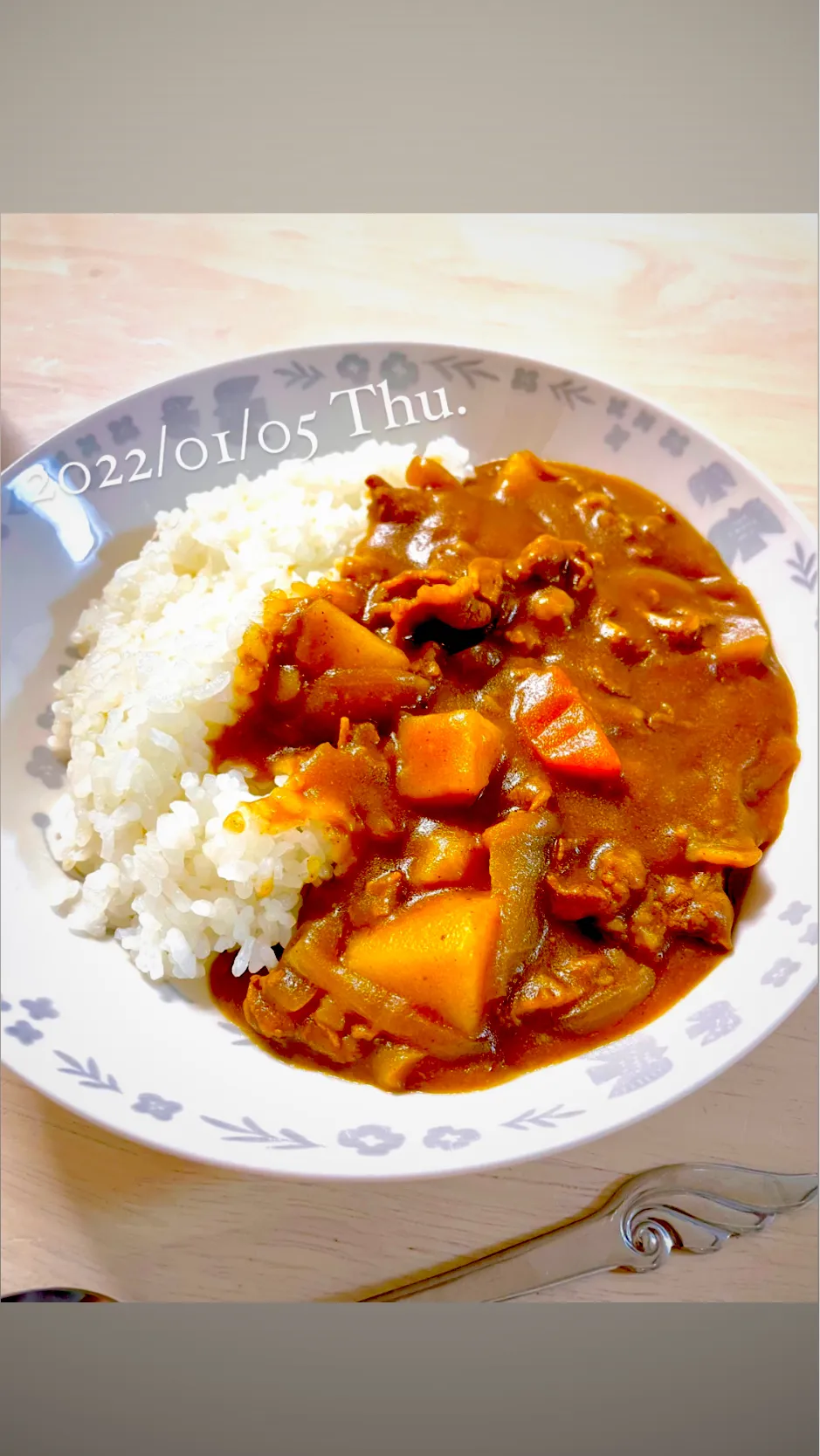 カレーライス🍛　今日の夕飯❁⃘*.ﾟ|＊.｡.＊ yükinaﾟ＊.｡.＊さん