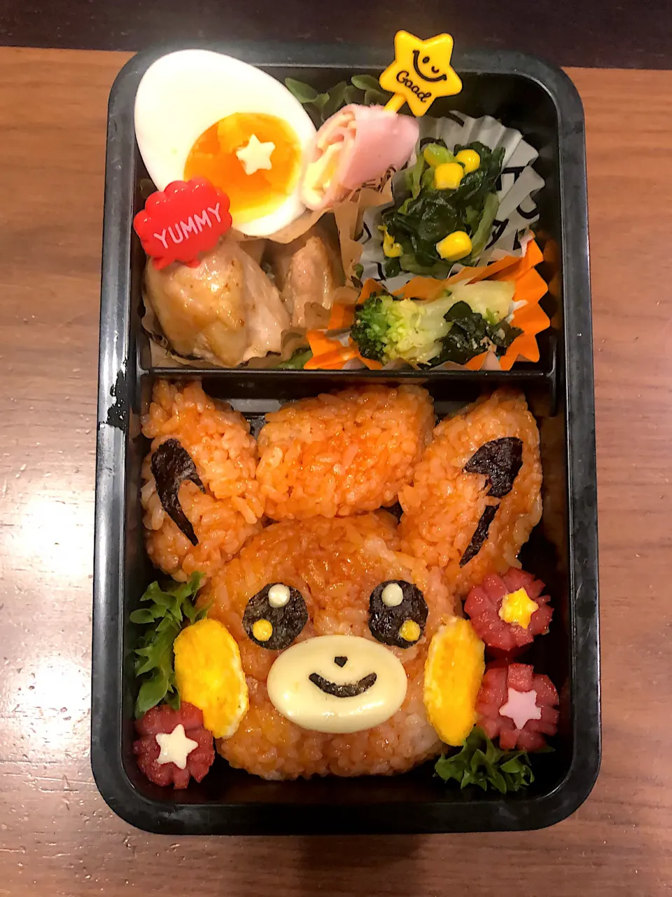 冬休み学童保育弁当🍱パモ|あゆぞーさん