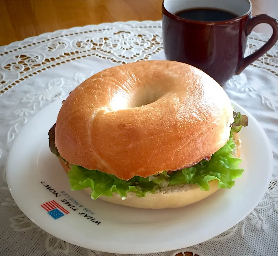 Snapdishの料理写真:私の朝ごパン|🌻ako ·͜·♡peco🌻さん