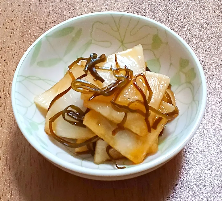 大根の塩昆布浅漬け|ナナさん