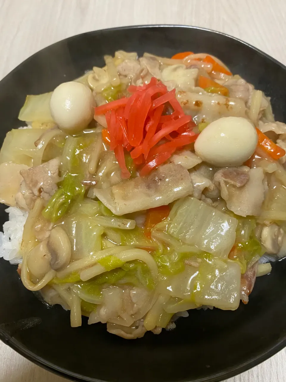 野菜あんかけ丼|さもだしさん