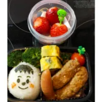 Snapdishの料理写真:ニコニコ弁当|きなこきのこさん