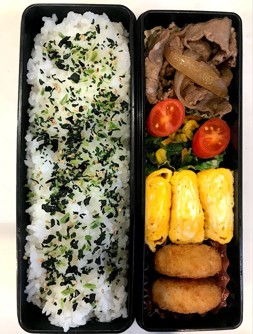 Snapdishの料理写真:2023.1.6 (金) パパのお弁当🍱|あっきーよさん