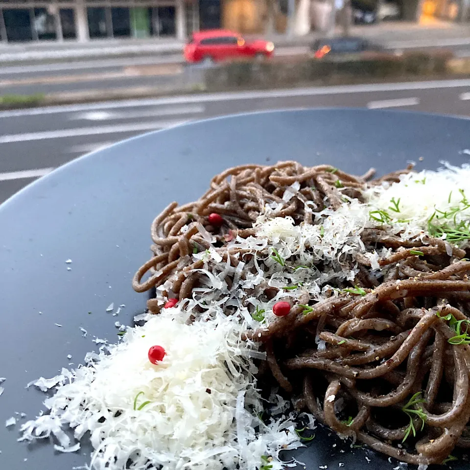 イタリア料理風お蕎麦|Kさん