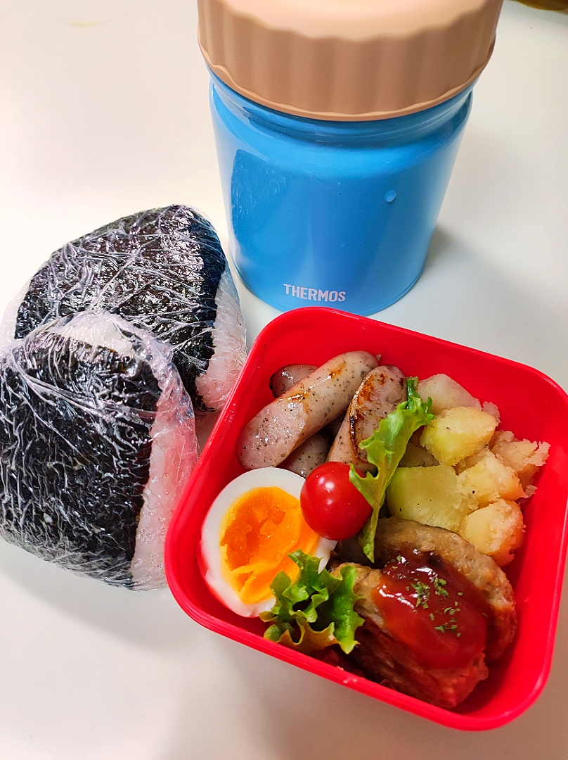 男子高校生弁当