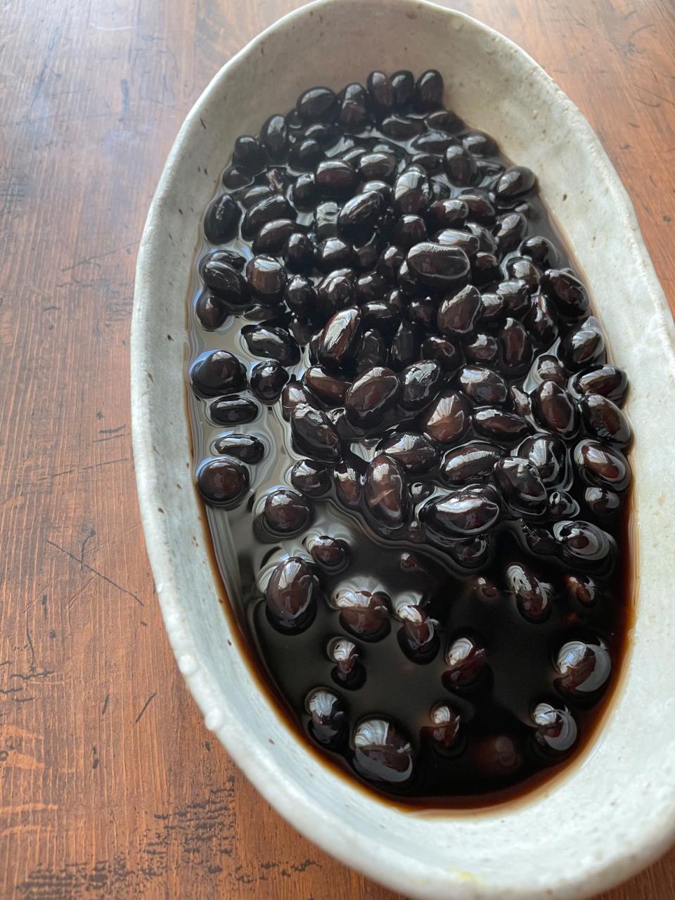 今更のコーヒー黒豆