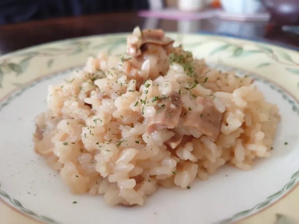 ポルチーニ茸のrisotto(^_^)ﾉ|しーPaPaさん