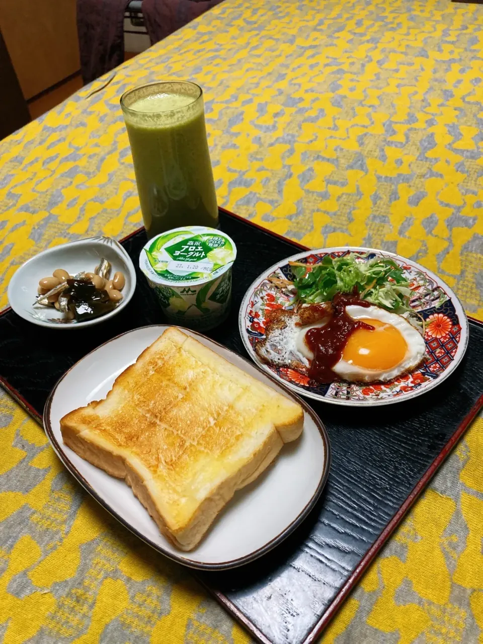 grandmaの晩ごはん☆朝昼、七草粥をいただいたので、毎朝食べてるものを晩ごはんにいただきます。|kaoriさん