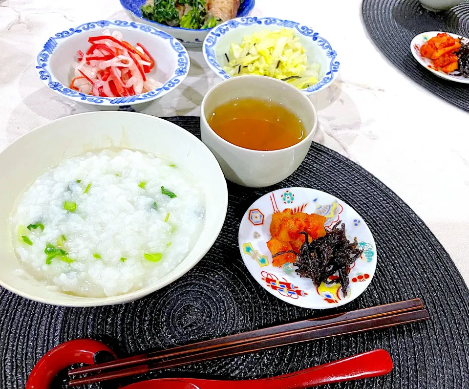 夜だけど…食べました🌿七草粥🌿|Seikoさん