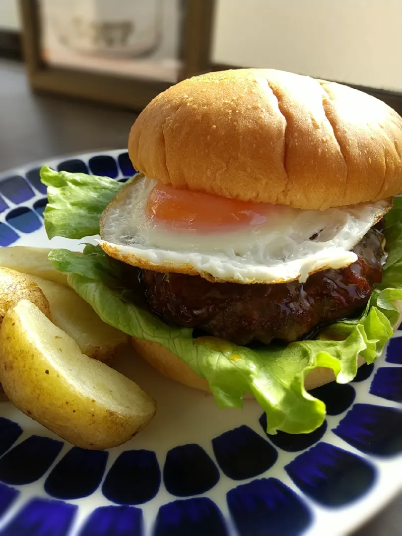 照り焼きバーガー🍔|kazumiさん