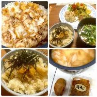 Snapdishの料理写真:雲丹と鮑の炊き込みご飯