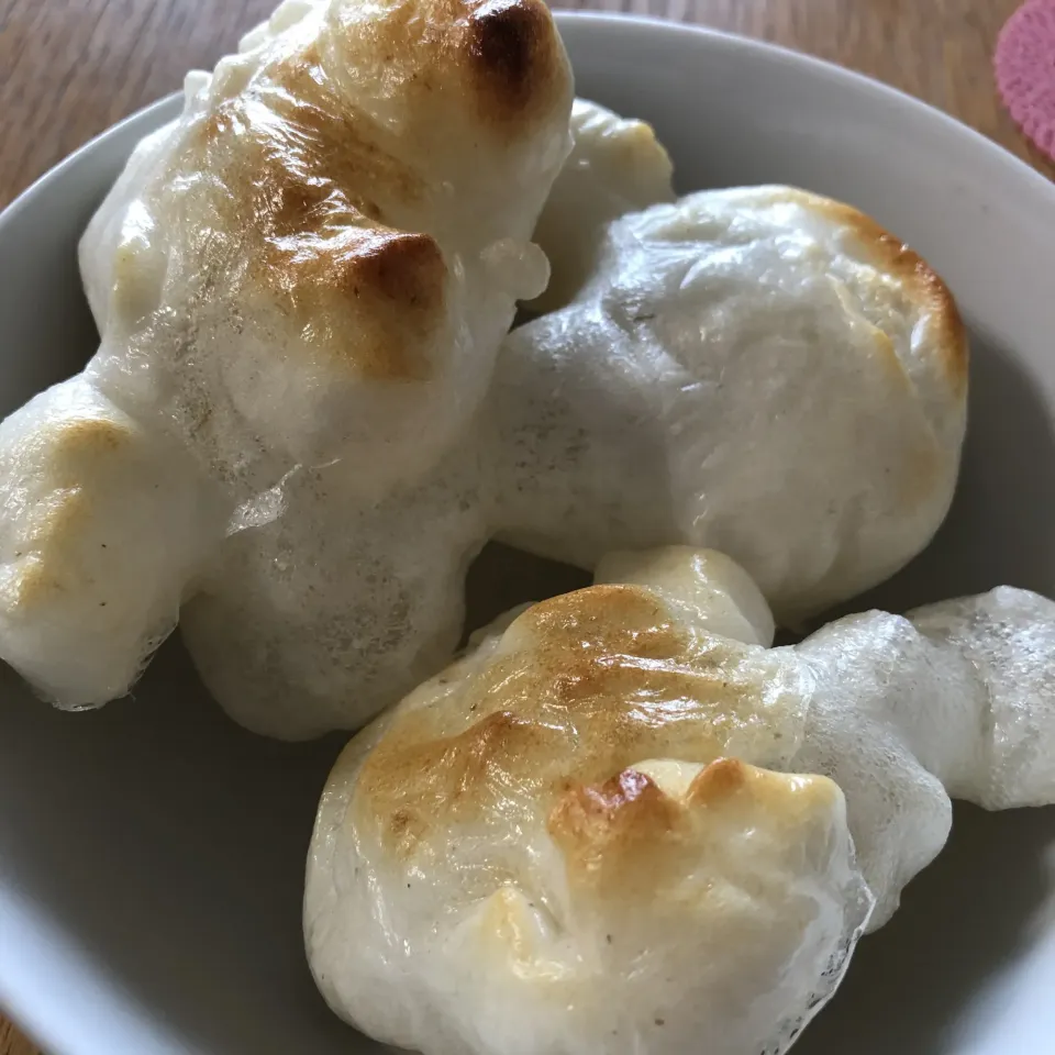 魅茶子さんのカチカチお餅もカリカリふっくら復活！おいしい焼き餅 #楽天レシピ|楽天レシピさん