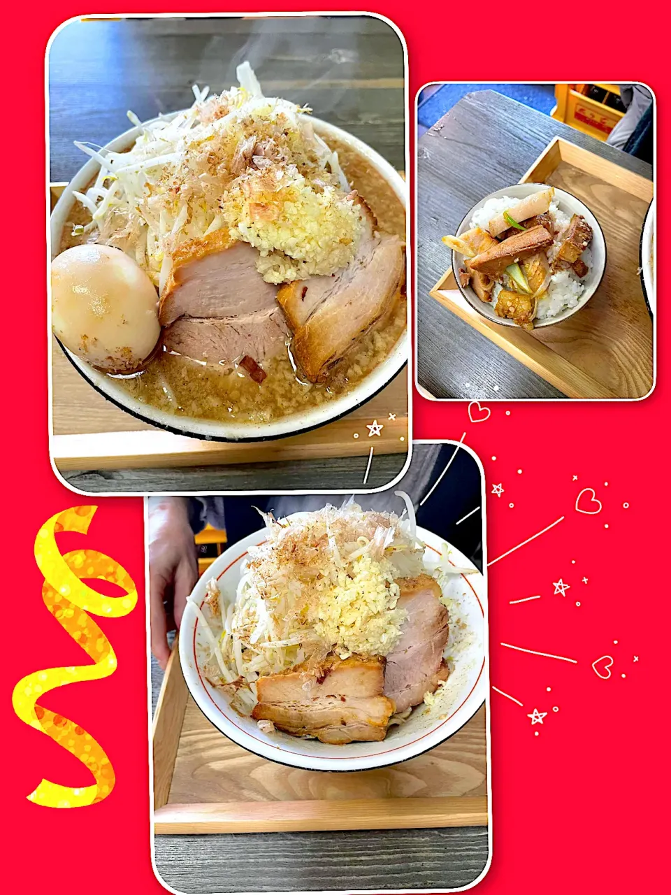 二郎系ラーメン✿︎汁無し、汁あり|🌼はなちゃん🌼さん