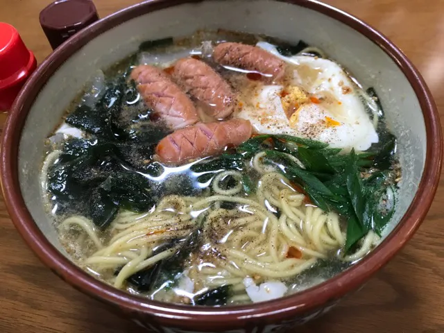 これ絶対うまいやつ🍜、香味ねぎ塩味❗️( ^ω^ )✨|サソリさん