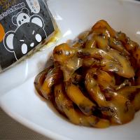 キクラゲ入りパンダこんにゃくの煮物