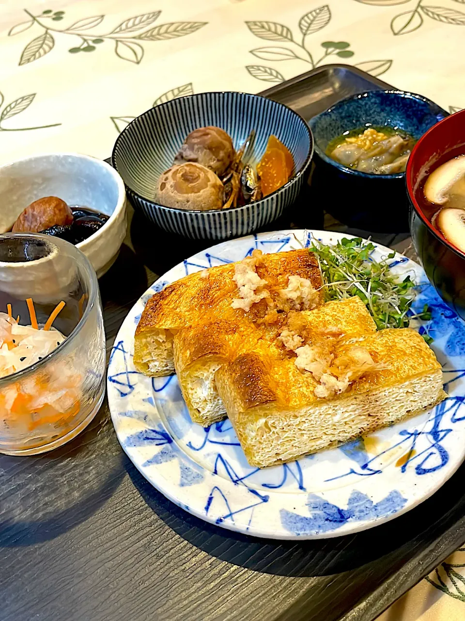 今日のメインは厚揚げの生姜醤油💕|てるみさん