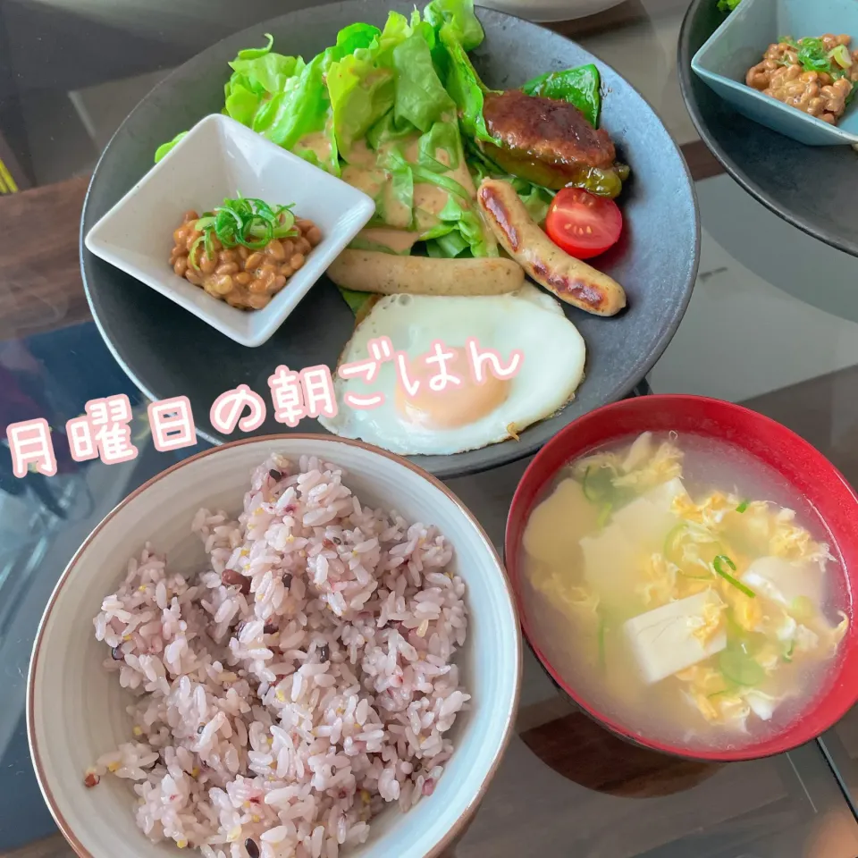 月曜日の朝ごはん🥣和食〜|emahaさん