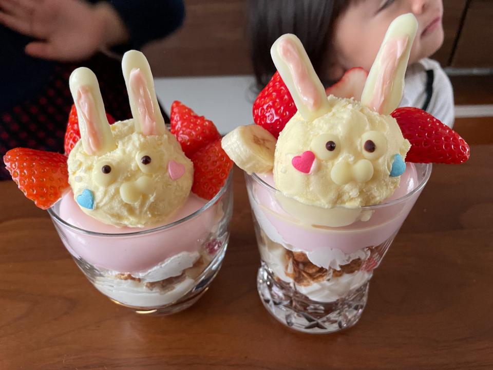 うさぎ♡パフェ