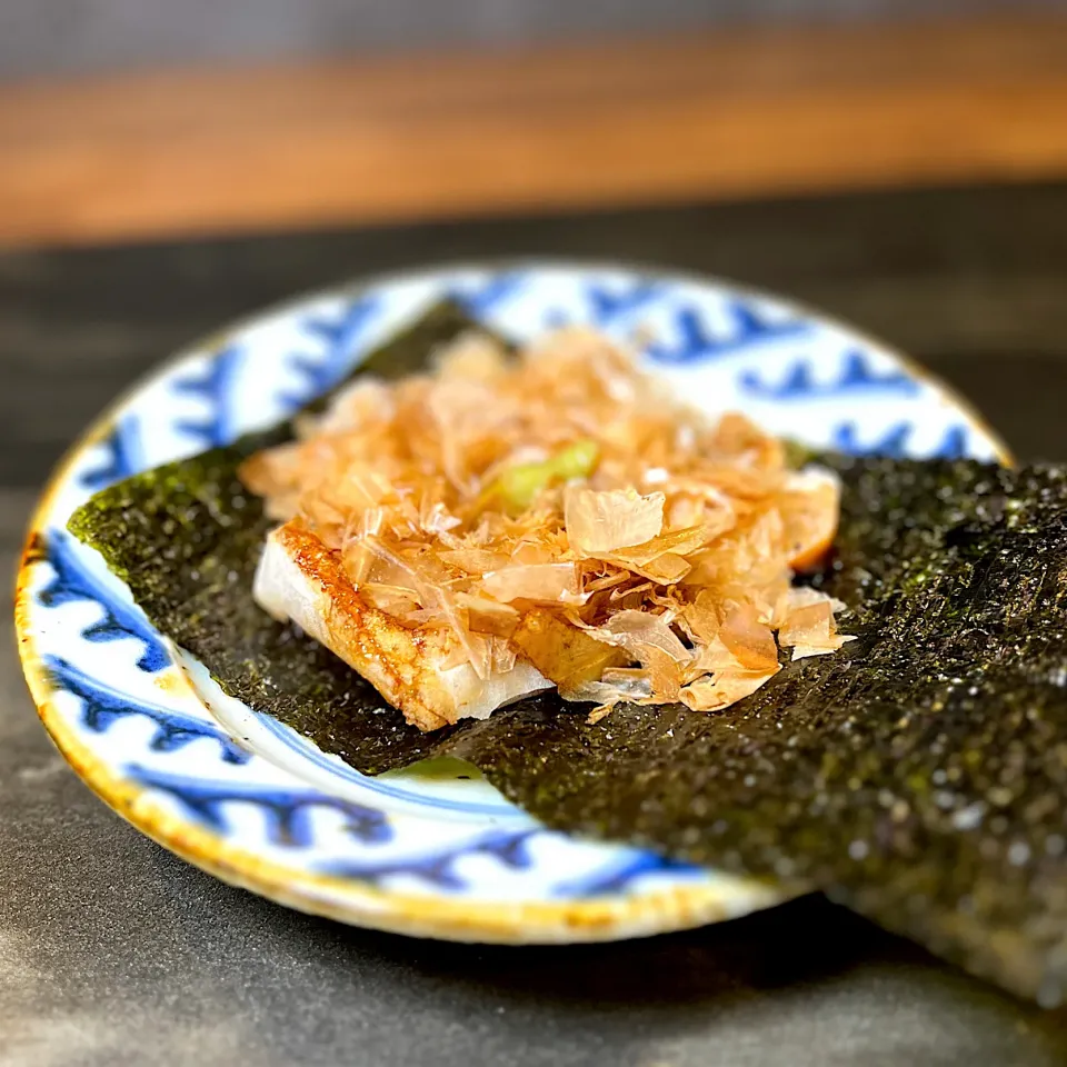 おかかわさび磯部焼き|ぞうさんのお台所さん