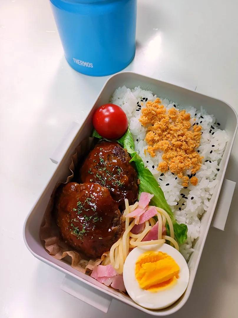 Snapdishの料理写真:男子高校生弁当|ぽぽちゃんさん