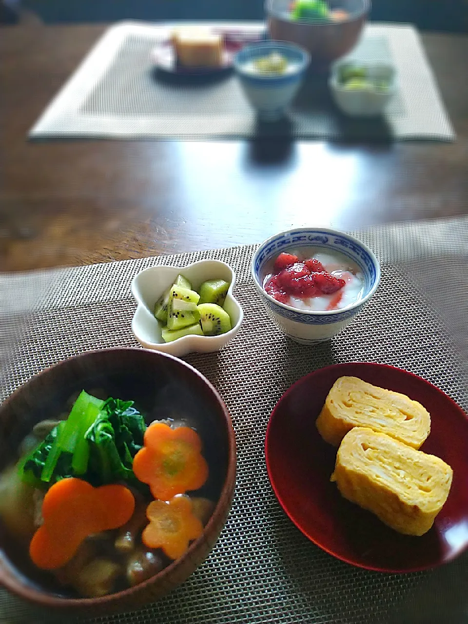 朝ごはん🌄！|まめころさん