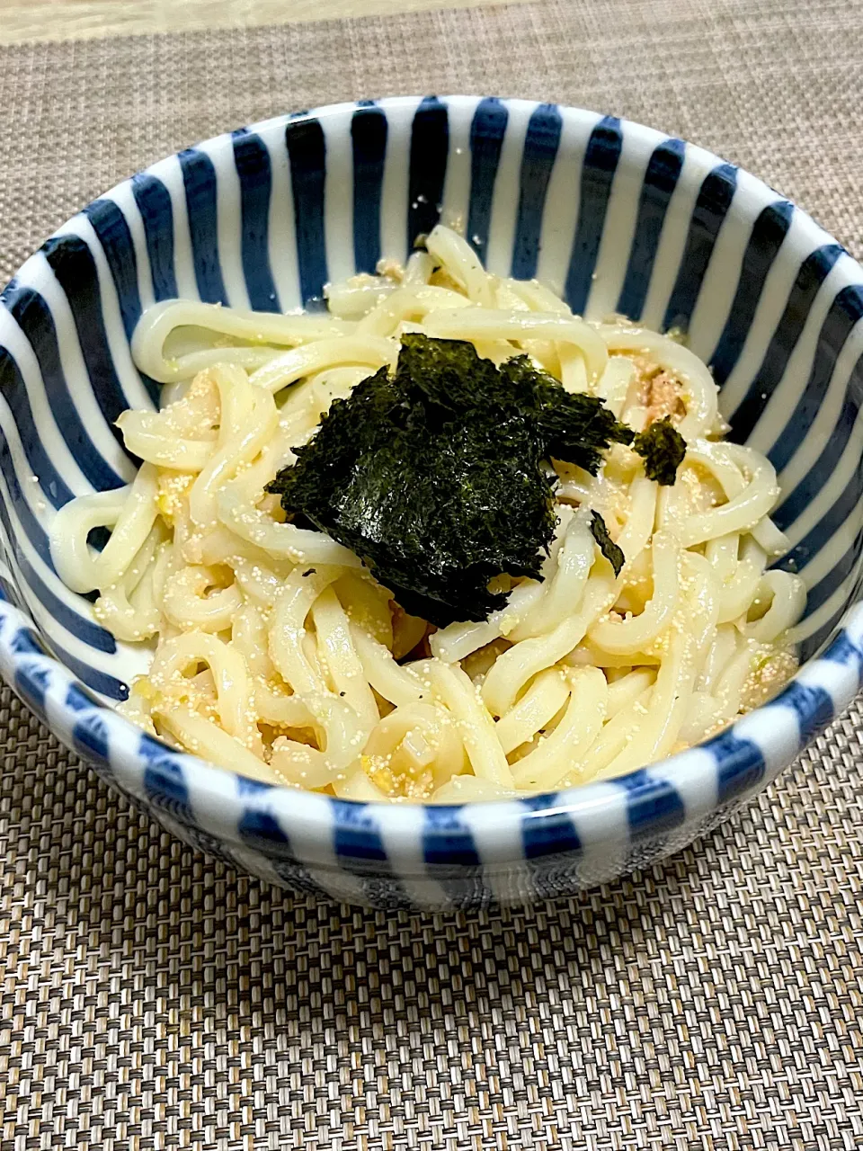 今日の朝ごはん~たらこうどん~|ゆかｕさん