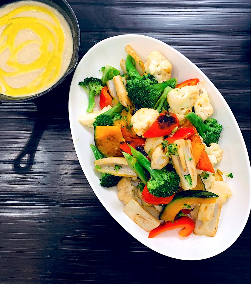 カニ味噌のバーニャカウダ🦀🥦