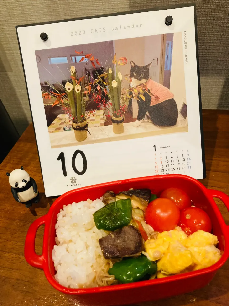 Snapdishの料理写真:20230110🍱今日の自分弁当🍱|akiyo22さん