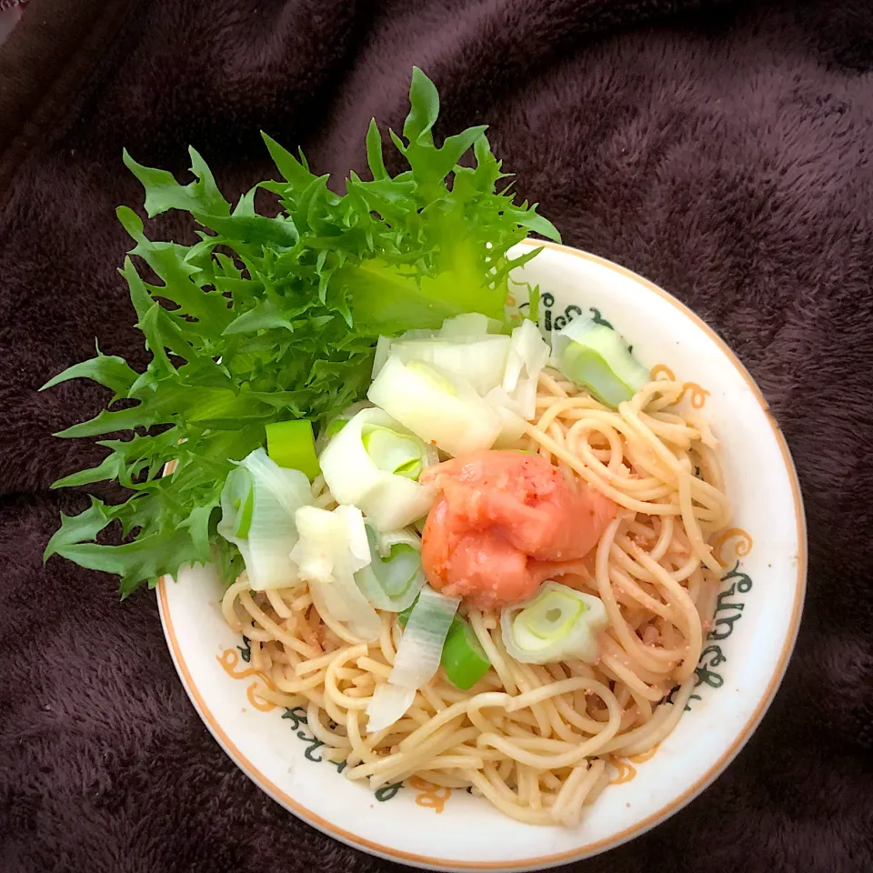 Snapdishの料理写真:明太子のパスタ|Syonaさん