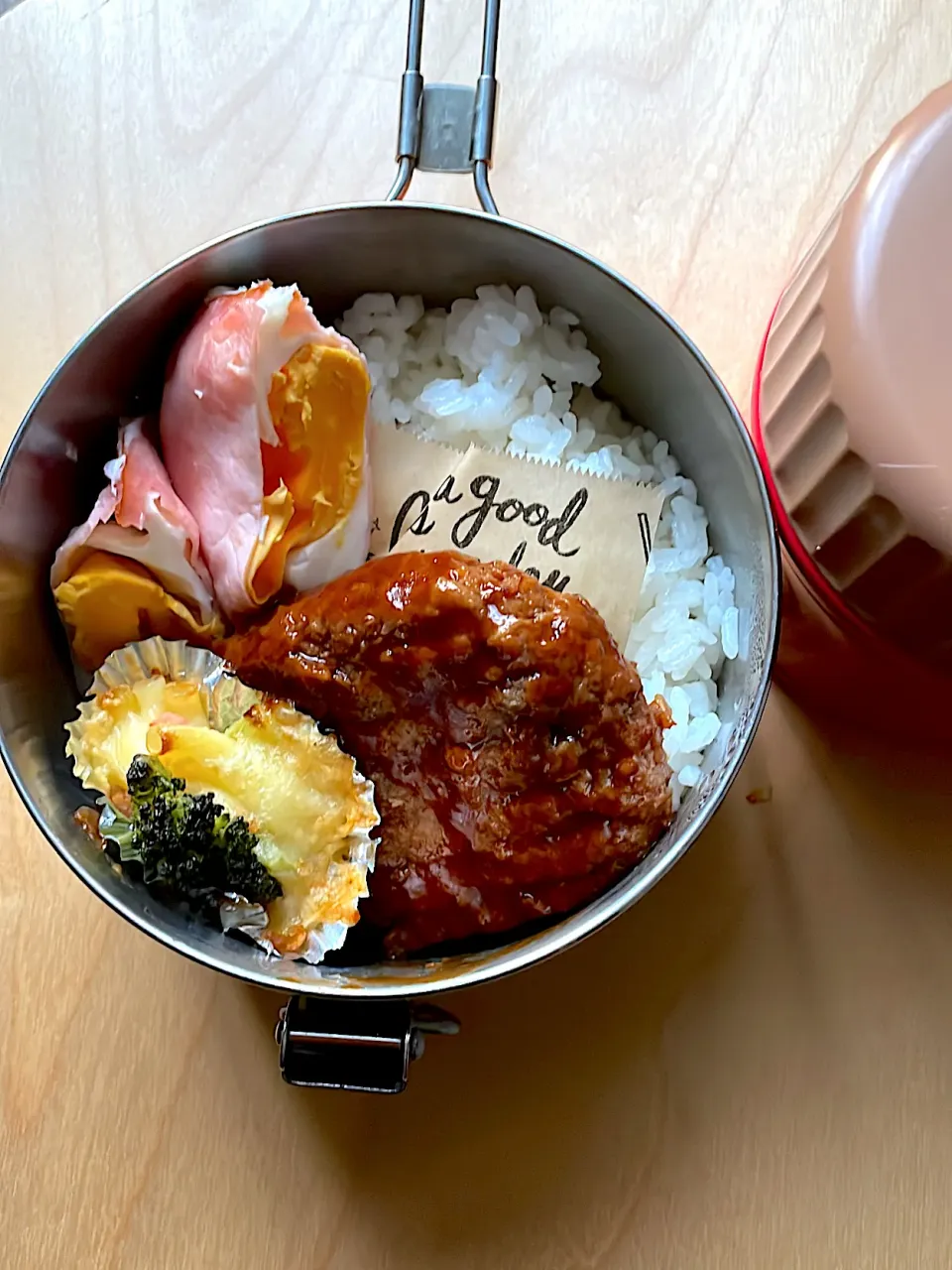 今日の中学生男子弁当🍱|はぴたさん