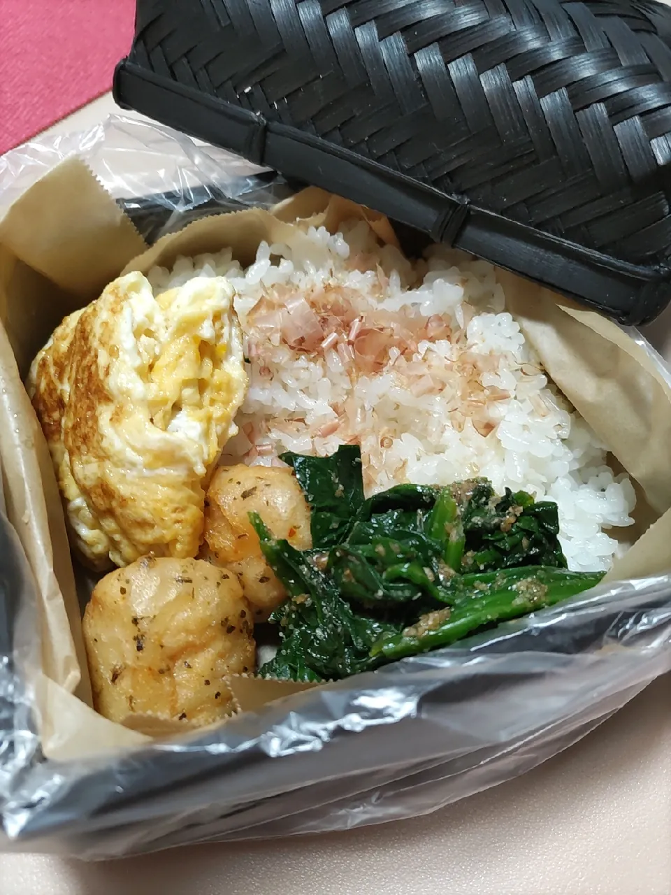 Snapdishの料理写真:1/11 派遣かーちゃん弁当|けろよんさん