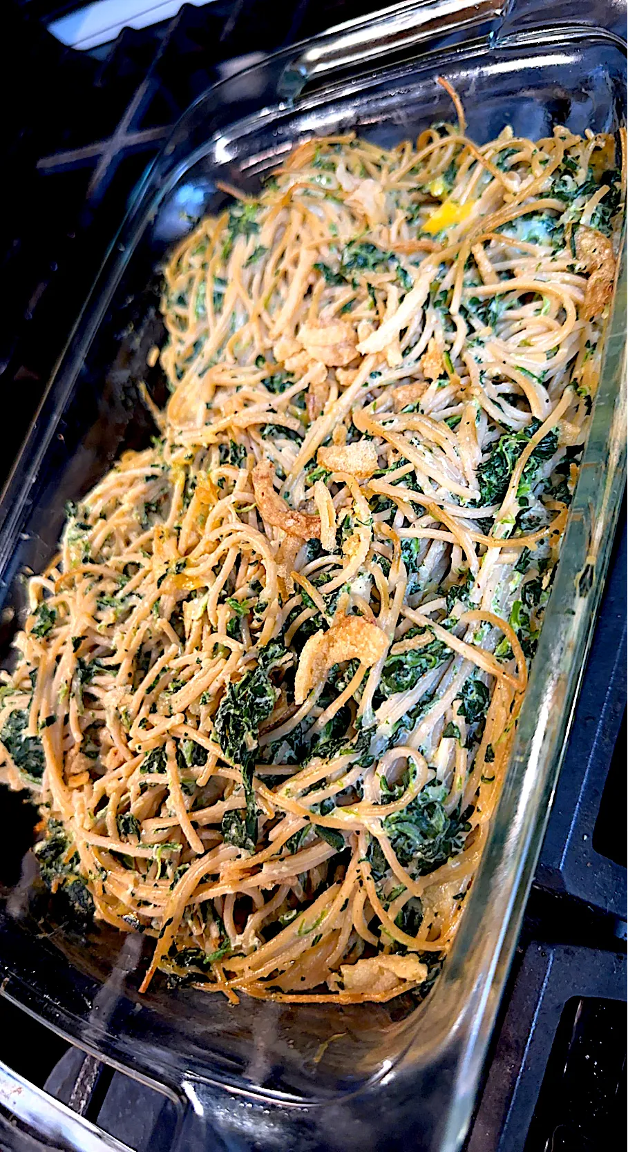 Spinach Parmesan baked Spaghetti|Tawanjaさん