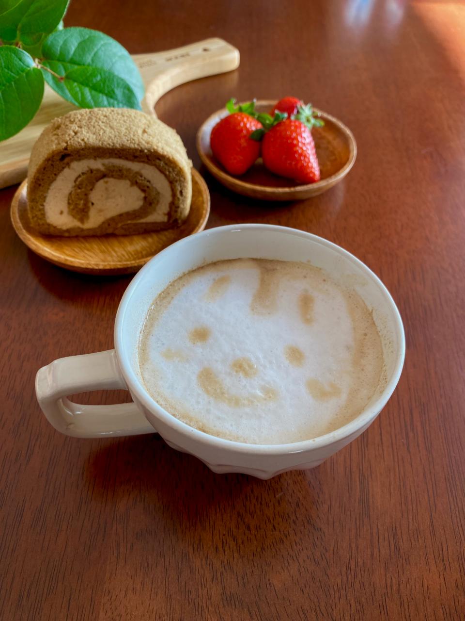 うさこのラテアート