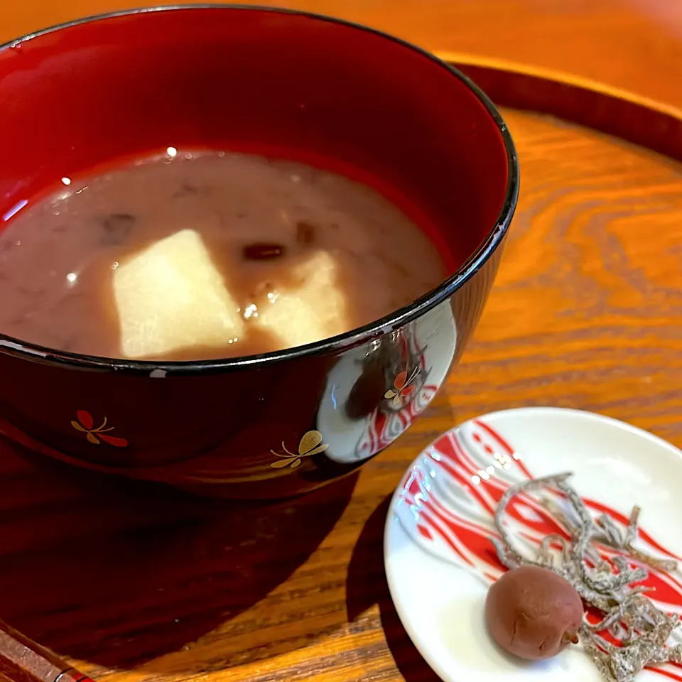 鏡開きでおぜんざい|mokoさん