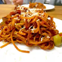 Snapdishの料理写真:暗殺者のパスタ　Spaghetti all'Assassina|mj648さん