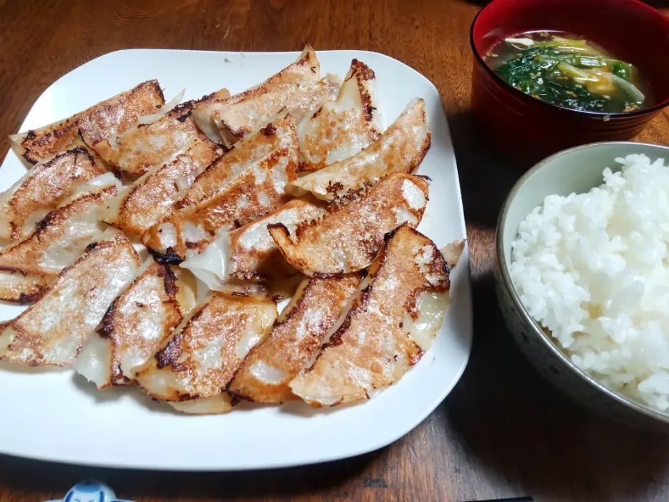 米粉の皮の餃子|たつかばさん