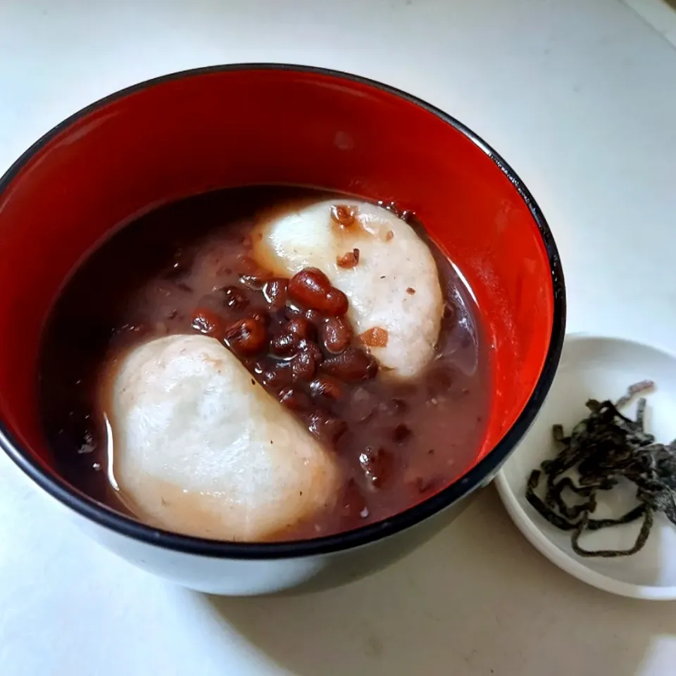 鏡開きのぜんざい|あかね空さん