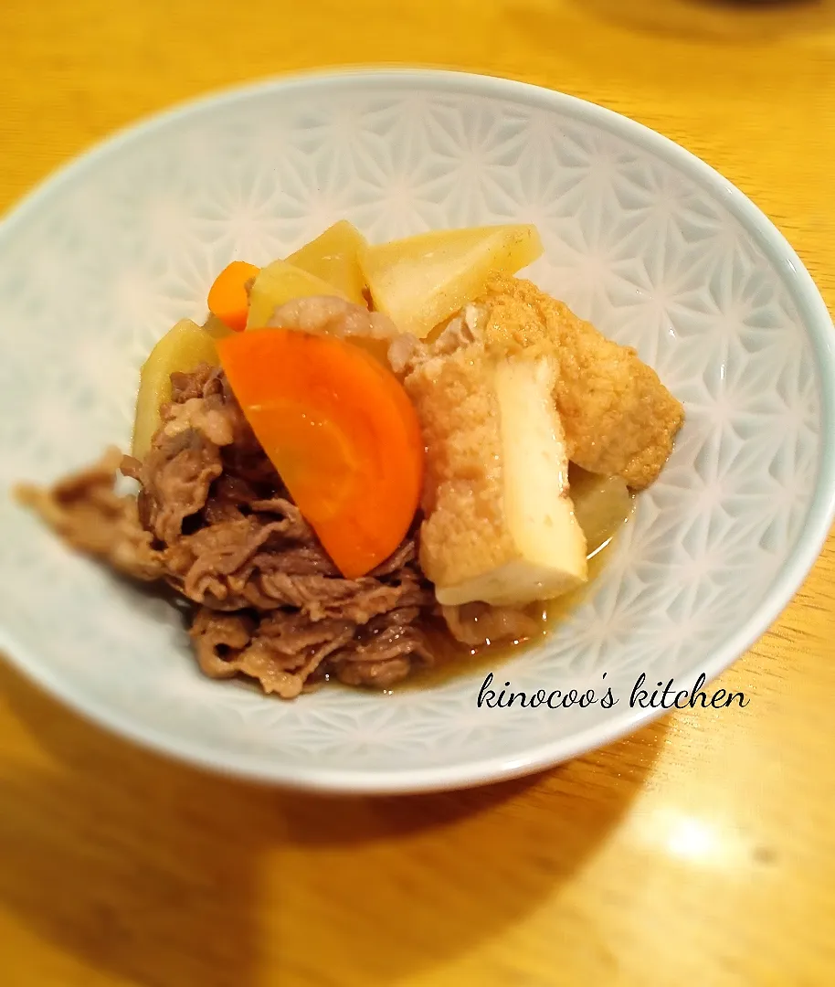 牛肉と大根の甘こうじ煮|kinocooさん