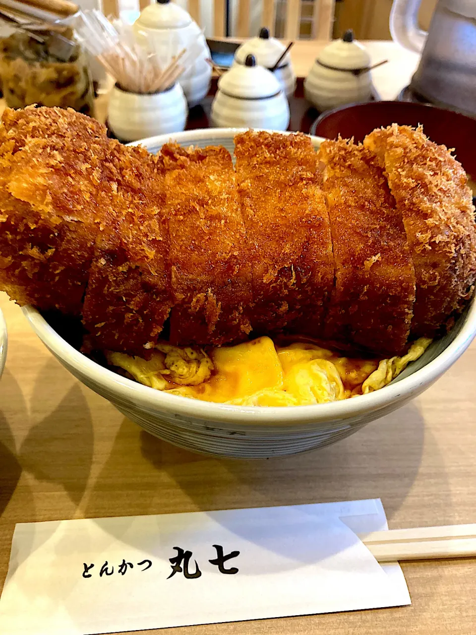 丸七の焼きカツ丼。|ツンコロさん