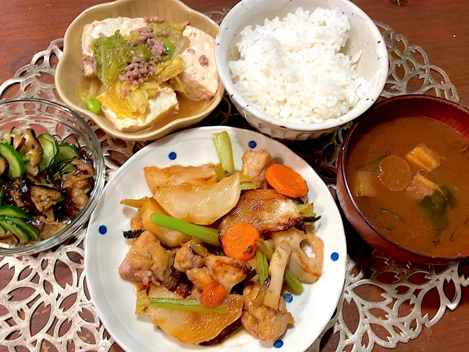 カブの揚げ浸し定食|hitomiさん