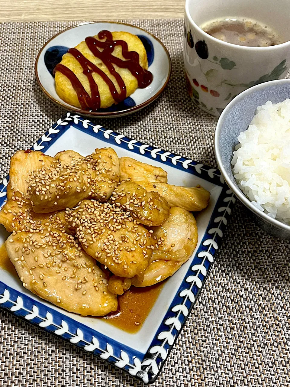 今日の夜ごはん~茶色定食~|ゆかｕさん