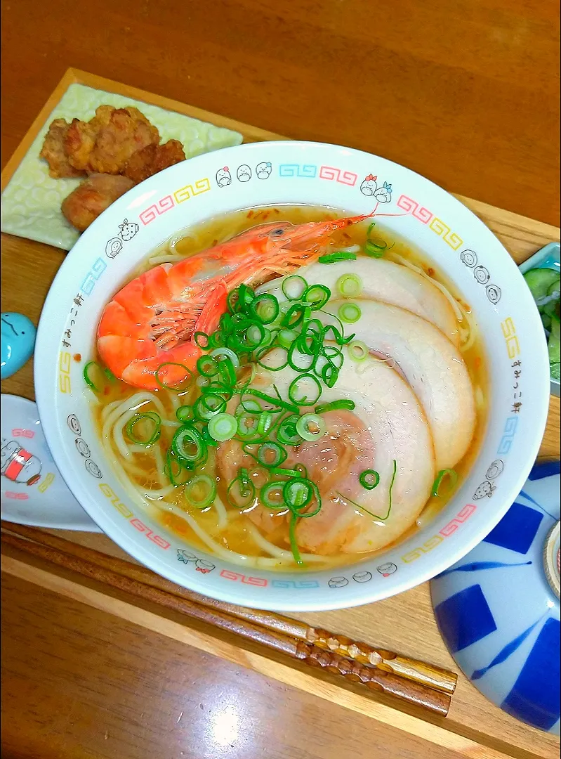 ゆず塩ラーメン🍜|とししいたけさん